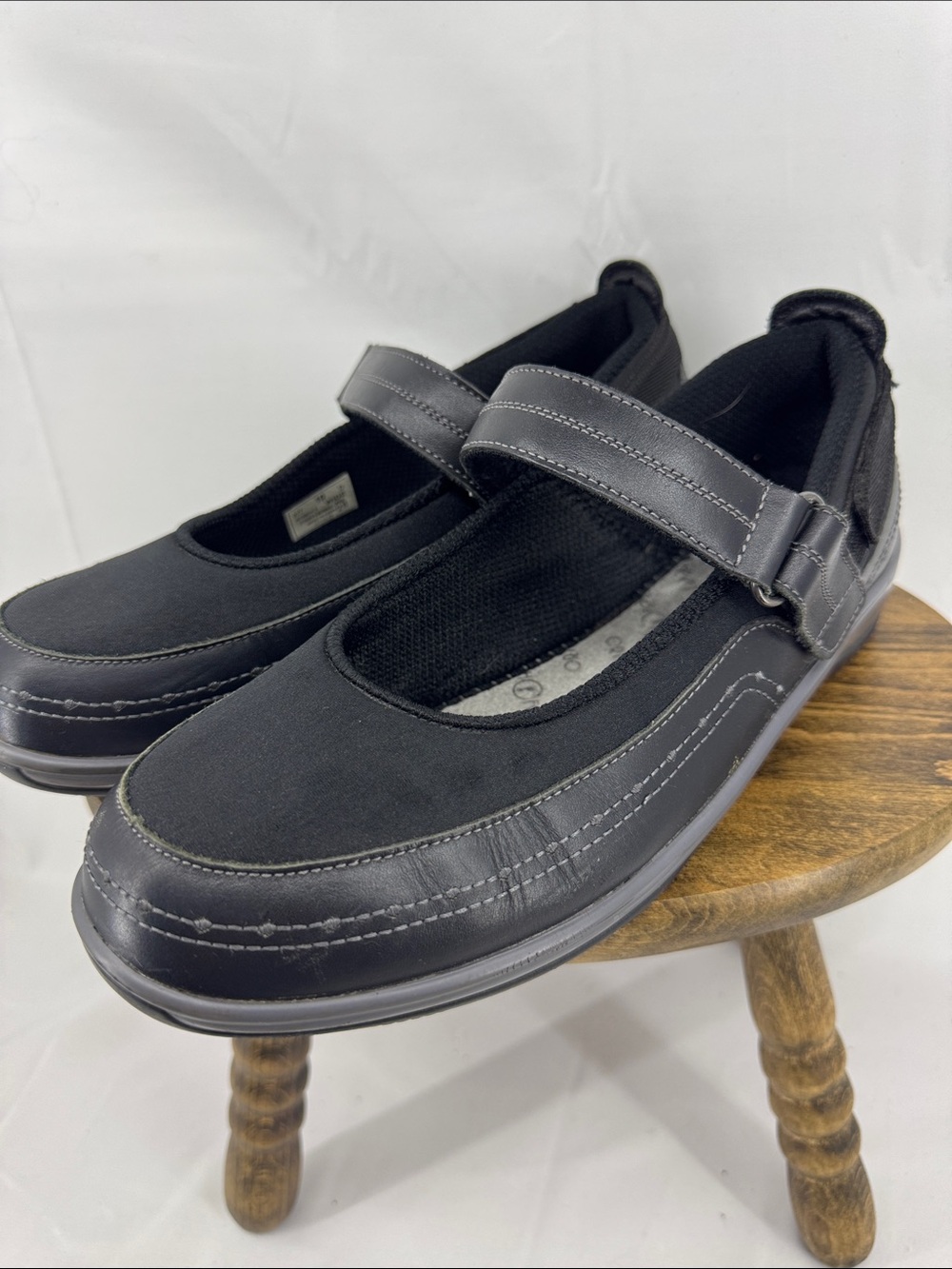 Orthofeet Womens Chickasaw Orthopedic Mary Jane Shoes, NO INSOLES, sz 10W